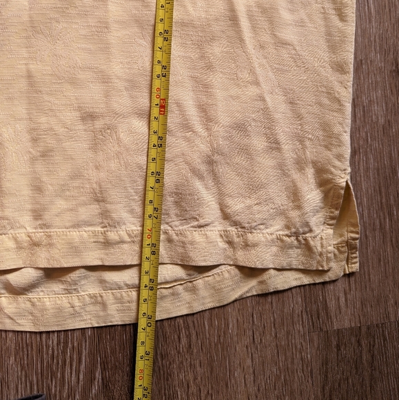 Tommy Bahama 100% Silk Palm Tree Collared Short Sleeve Hawiian Button Down Shirt - Picture 9 of 10